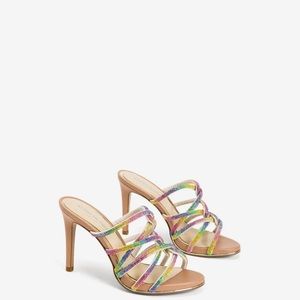 BROOKE 95 TWISTED JEWELED HEEL size 9